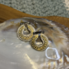 Silver x Gold Arabian earring (small)